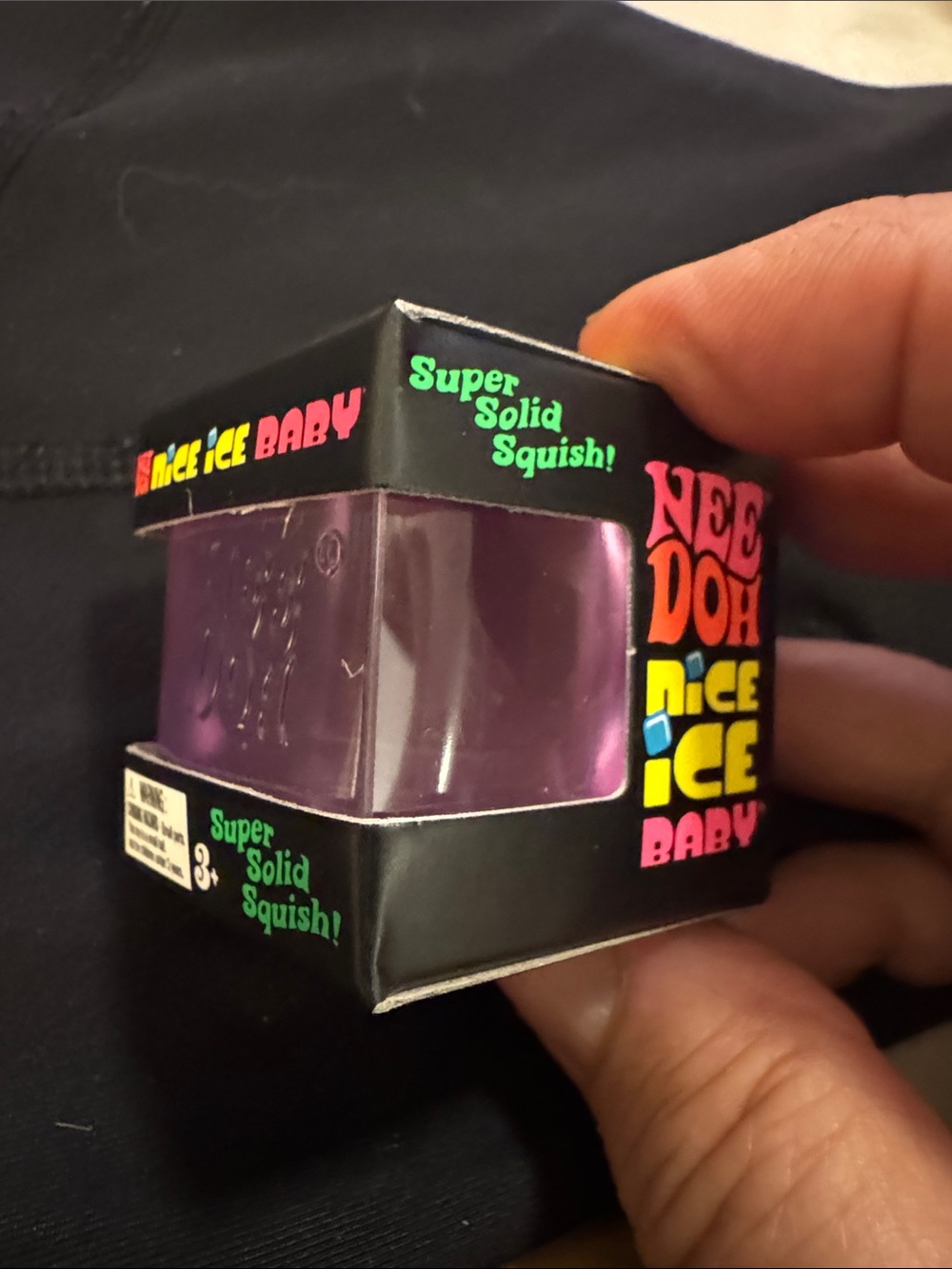 Nee Doh Nice Ice Baby Squishy Toy - Purple